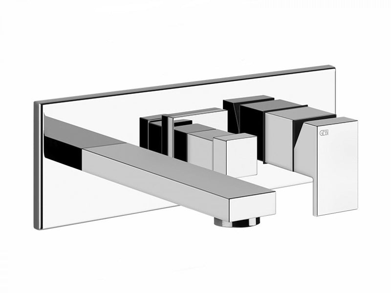 Gessi Rettangolo Shower hot tub tap with 2 ways diverter 44906