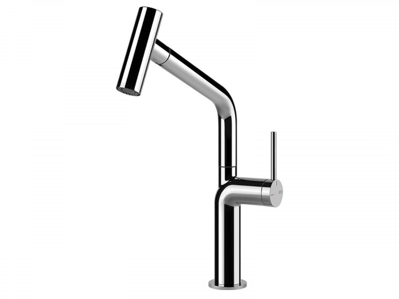 Gessi Stelo kitchen tap with pull out handshower 60313