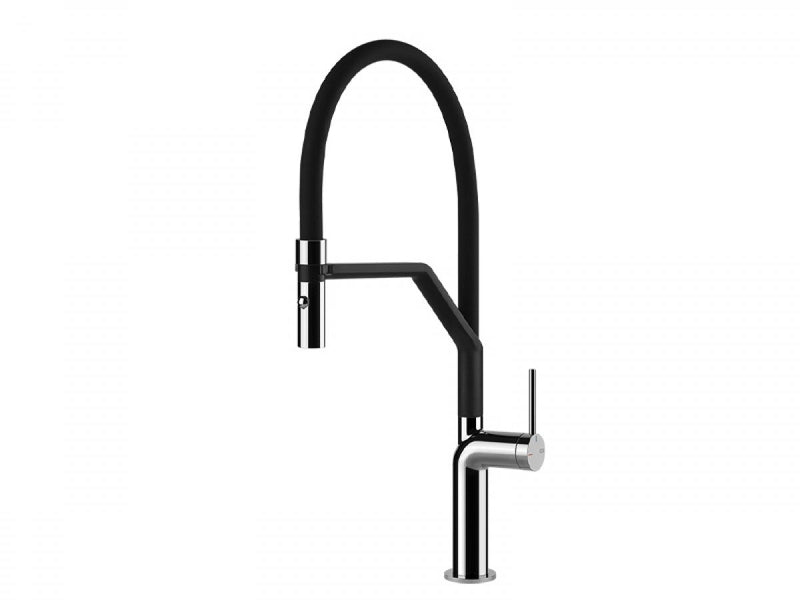 Gessi Stelo kitchen tap with pull out handshower 60315