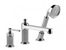 Gessi Venti20 3 holes hot tub tap with diverter 65037