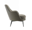Flexform Guscio Soft High Armchair - External Leather