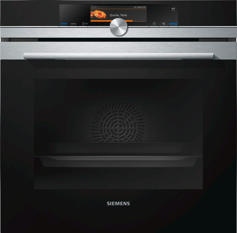 Siemens iQ700 Built-In Oven added Steam 60x60cm HR678GES6B - Ideali