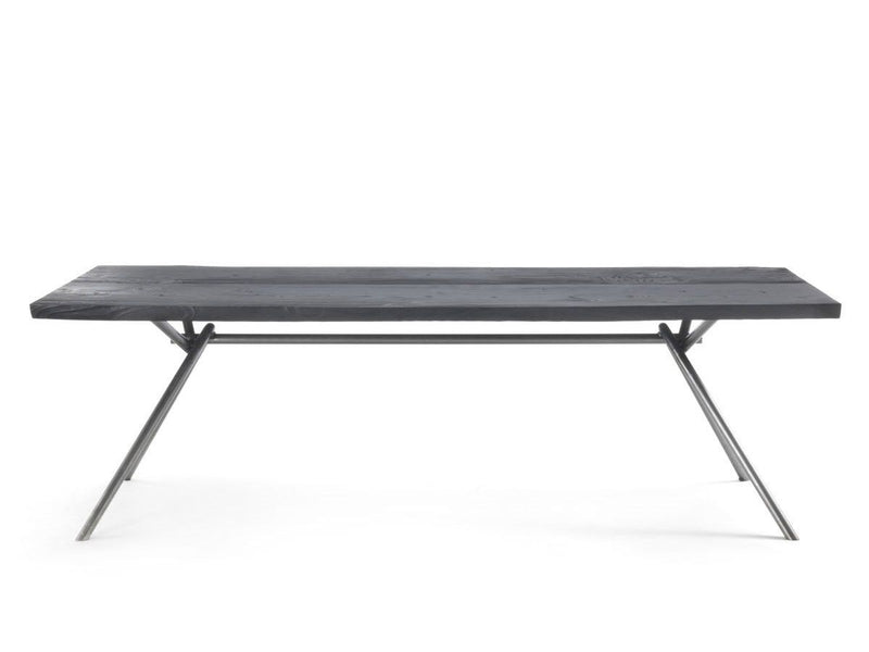 Riva 1920 Iron Natural Sides Table