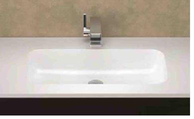 Glass-design Da Vinci built in sinks In Out integrated sink Jimmy In JMI510C820PO01 - Ideali