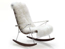B&B Italia J.J. Wood Rocking Armchair