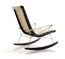 B&B Italia J.J. Wood Rocking Armchair