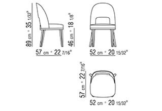 Flexform Judit Chair - Ideali