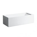 Kartell by Laufen Rectangular Bath - Ideali