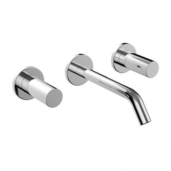 Kartell by Laufen Concealed, Three Hole Basin Mixer Chrome - Ideali