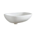 Geberit Citterio countertop washbasin white, with KeraTect, without overflow