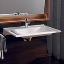 Geberit Publica washbasin white, with 1 tap hole