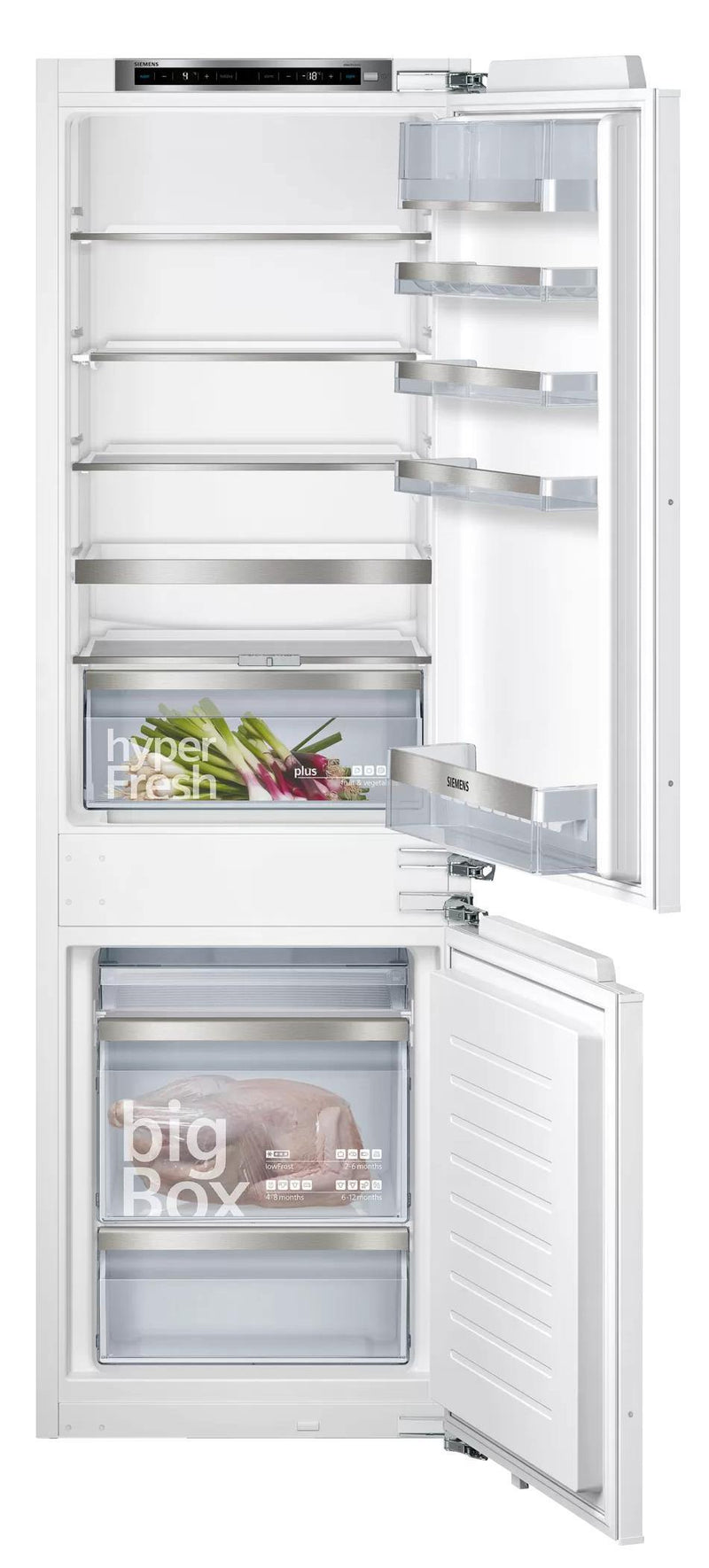 Integrated fridge deals with freezer box