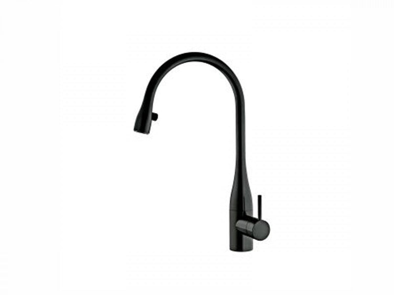 KWC Eve single lever kitchen tap with led