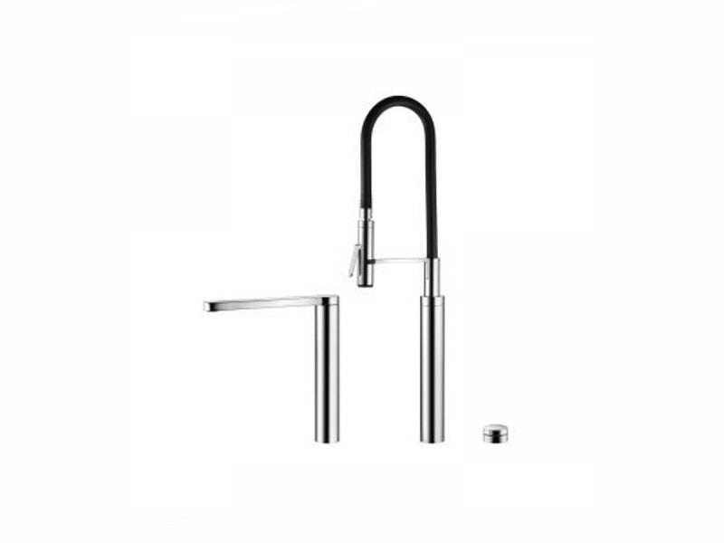KWC Ono touch light PRO 3 holes kitchen tap with led 115.0308.220