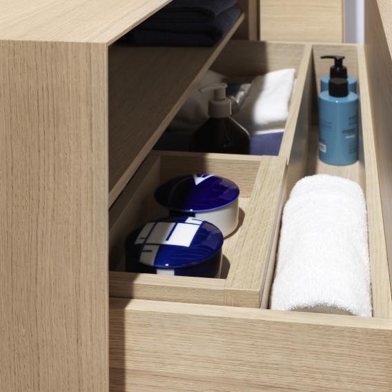 Laufen Boutique Organiser For Large Drawer Light Oak - Ideali