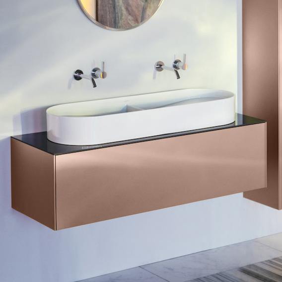 Laufen Sonar Vanity Unit With 1 Pull-Out Compartment For Double Washbasin - Ideali
