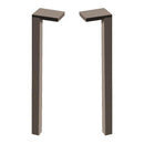 Laufen Space Set Of 2 Feet For Bathroom Furniture Aluminium - Ideali