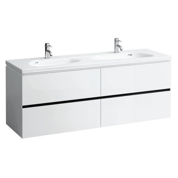 Laufen Palomba Double Washbasin With Vanity Unit Set - Ideali