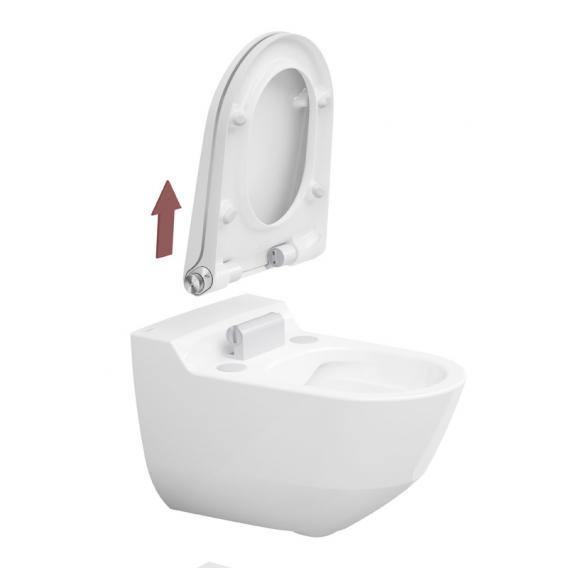 Laufen Cleanet Riva Toilet Seat With Lid - Ideali