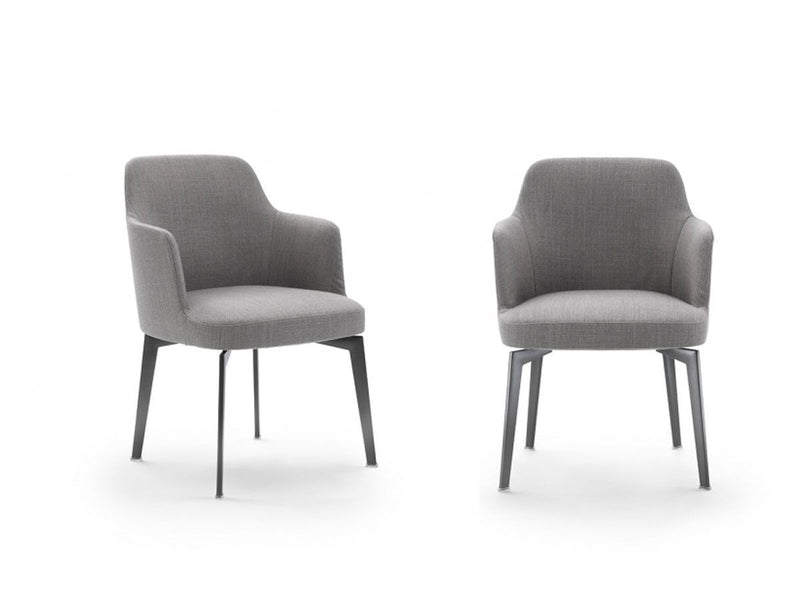 Flexform Leda Chair with Armrest