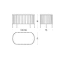 Riva 1920 Bloomington Small Bed/Sofa