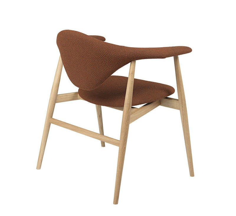 Gubi Masculo Dining Chair - Wood Base