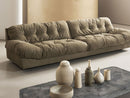 Baxter Milano Sofa L. 260 cm - Leather Kashmir Myrtille - Ideali