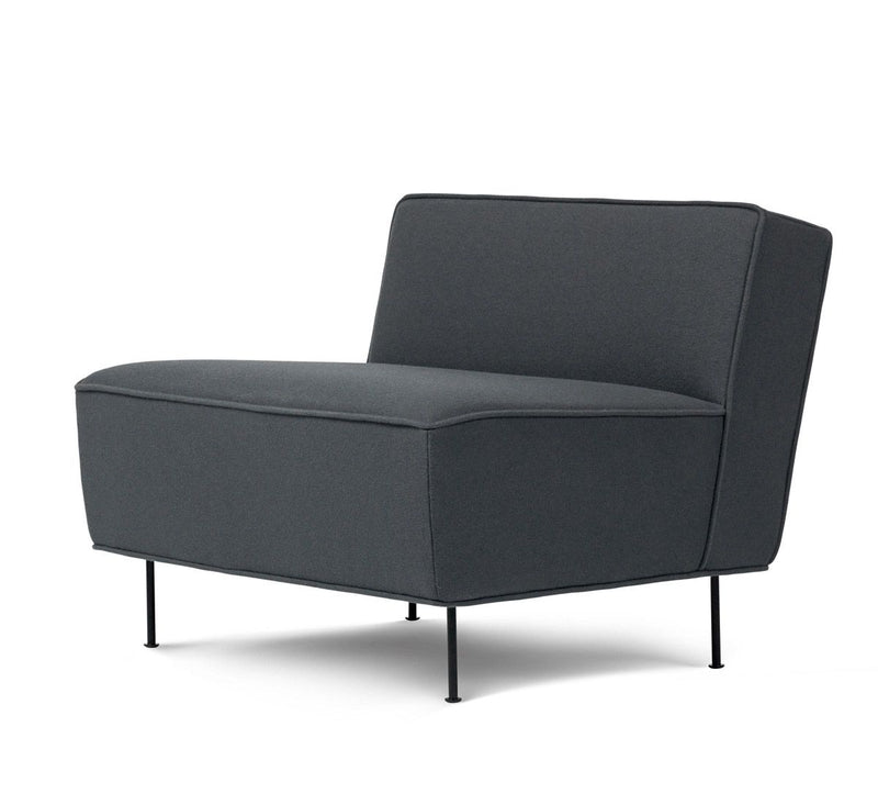 Gubi Modern Line Lounge Chair Low