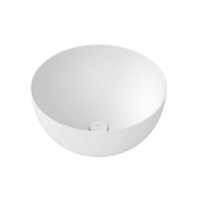 neoro n50 countertop washbasin: aesthetically pleasing walls