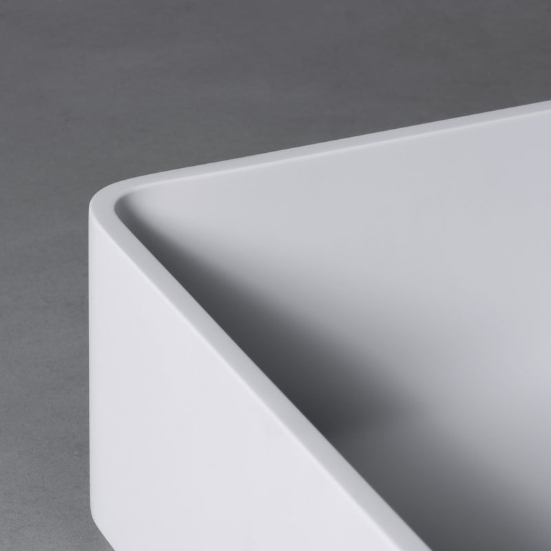 neoro n50 countertop washbasin: seamless cutting-edge design