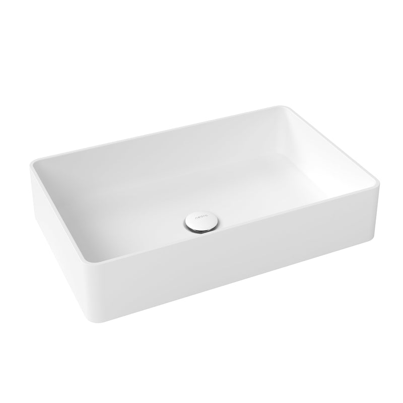 neoro n50 countertop washbasin: seamless cutting-edge design