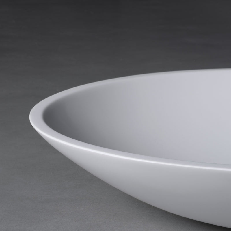 stylish floating oval: neoro n50 countertop washbasin