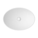 stylish floating oval: neoro n50 countertop washbasin