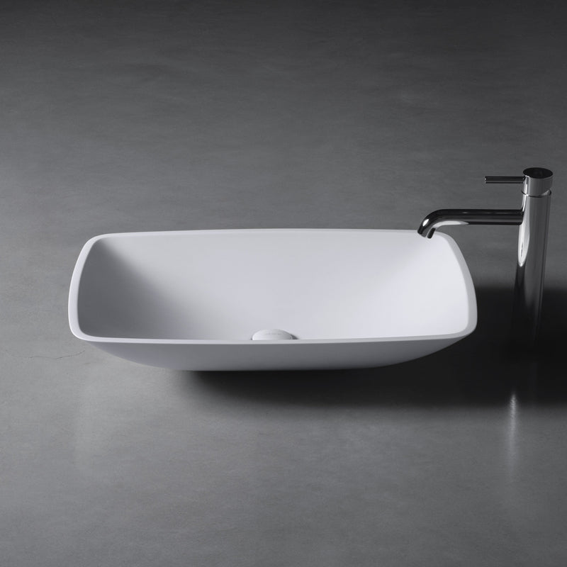 gentle contours - spaciously designed: neoro n50 countertop washbasin