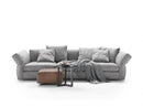 Flexform Newbridge 3 Seater Sofa in Evelin 594 - Ideali