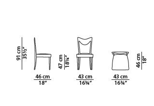 Baxter Odette Chair - Ideali