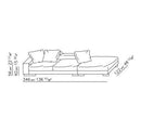 Flexform Lightpiece Sofa - Ideali