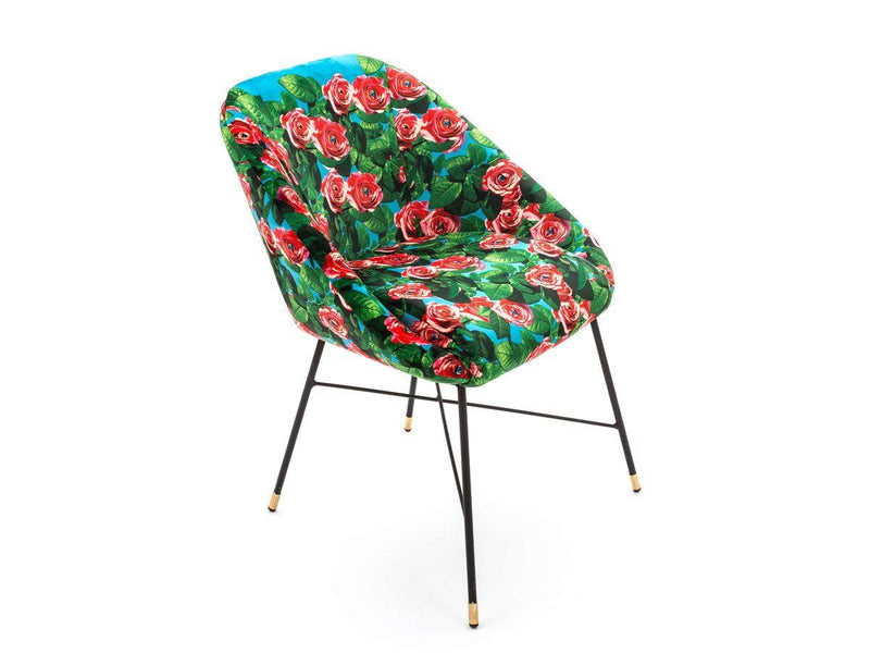 Seletti Padded Chair - Roses