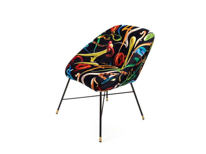 Seletti Padded Chair - Snakes