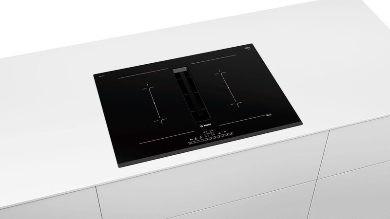 Bosch Serie 6 Induction Hob with Downdraft 70cm PVQ731F15E - Ideali