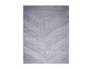 Baxter Tricot Rug - 380x280 Light Grey