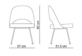 Saarinen Conference Chair - Steel Legs - Ideali Premium Homeware