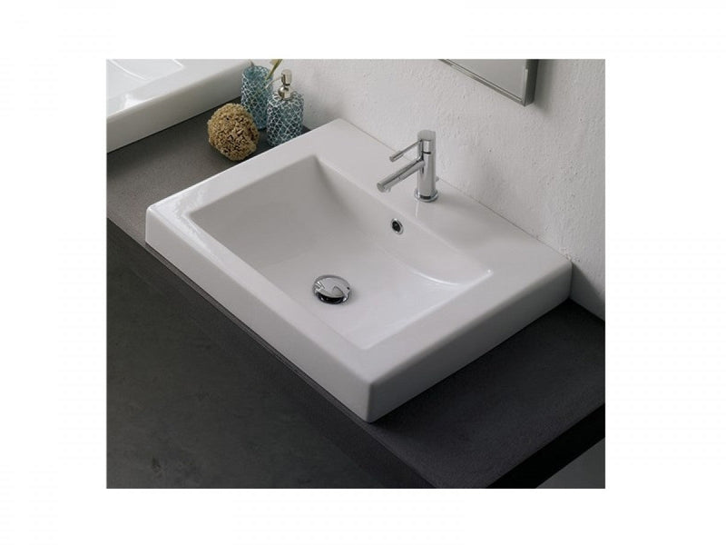 Scarabeo Square 60A built-in sink 8007A