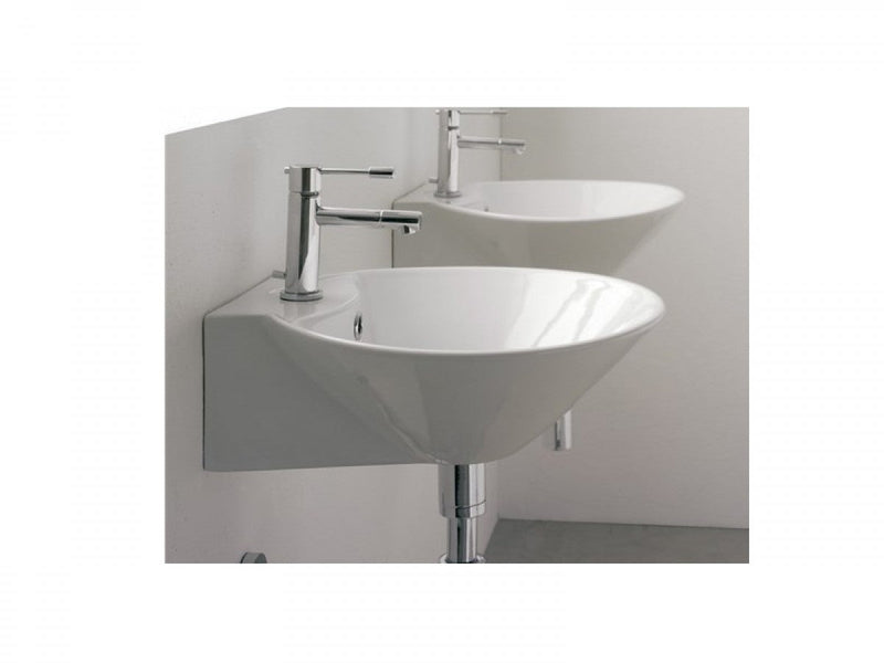 Scarabeo Thin-Line Cono wall hung sink 8010R