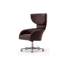 Giorgetti Selectus Swivel Wing Chair with Castors