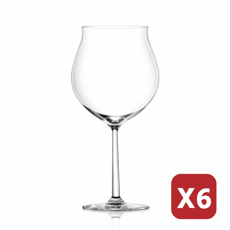 SHANGHAI SOUL BURGUNDY GRANDE GLASS - 975ML (6 pieces)