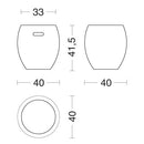 Riva 1920 Siesta 6 Stool - Ideali