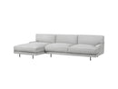 Gubi Flaneur Two Seater Sofa and Chaise Longue - Ideali