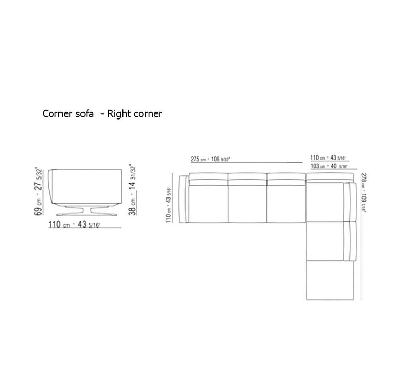 Flexform Soft Dream Large Corner Sofa - Ideali