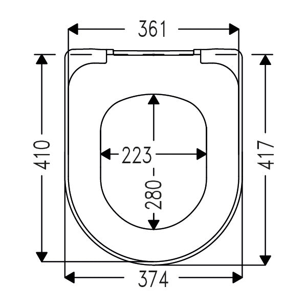 Duravit Starck 3 Toilet Compact & Tellkamp Premium 7000 Toilet Seat Set